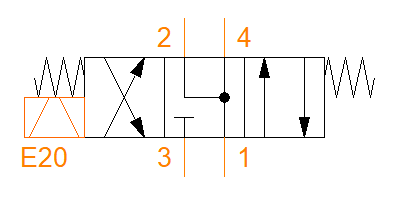 Modular element PU5-E20